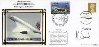 Captain Steve Wand Historic Concorde Pilot Ltd Hand Signed FDC