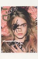 Cara Delevingne UK Model Spider On Face Eye Magazine Postcard