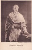 Cardinal Mercier Belgium Avenged Antique Religious Postcard