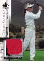 Carin Koch Course Classics 2005 Golf SP Upper Deck Worn Shirt Card