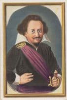 Carl Gustaf Wrangel Swedish Military Commander Cigarette Card