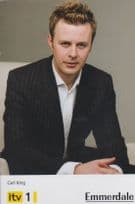 Carl King Emmerdale Farm Cast Card