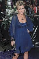 Carley Stenson Hollyoaks at Baby Cream Bar Liverpool 12z8 Hand Signed Photo