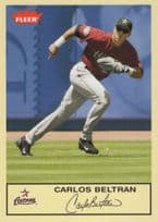 Carlos Beltran Houston Astros Rare Baseball Printed Signed Trading Card