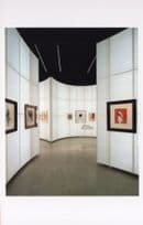 Carmody Groarke Architects Drawing Fashion Painting Exhibition Postcard