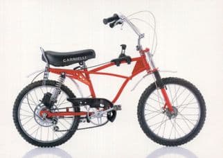 Carnielli Graziella Leopard Tipo Cross 1976 Italian Bicycle Postcard