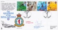 Carnival 1998 Military Squadrons Of The Royal Air Force Hand Signed FDC