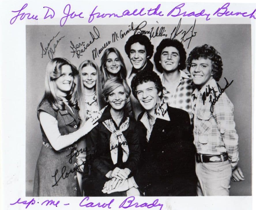 Carol Brady Florence Henderson The Brady Bunch TV Show Vintage Hand