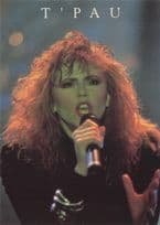 Carol Decker T'Pau Rare Reflex Marketing Music Photo Postcard