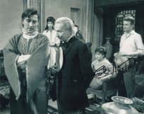 Carole Anne Ford with William Hartnell Dr Who 10x8 Hand Signed Photo