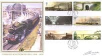Carole Cuneo Isambard Kingdom Brunel Victorian Railway Hand Signed FDC