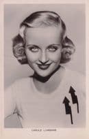 Carole Lombard Big Band Singer Picturegoer Real Photo Postcard