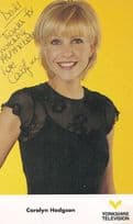 Carolyn Hodgson Miss Scarborough Yorkshire DJ Tonight 1980s Hand Signed Photo
