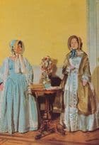Carriage Dress Dresses Poke Bonnets Assembly Rooms Bath Fashion Postcard
