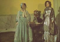 Carriage Dress Dresses with Poke Bonnets Assembly Rooms Bath Fashion Postcard