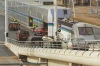 Cars Loading Calais Terminal Eurotunnel Le Shuttle Postcard