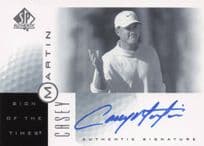 Casey Martin Sign Of The Times Hand Signed 2001 SP Golf Autograph Card