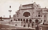 Casino Constanta Cazino Roumania Real Photo Old Postcard
