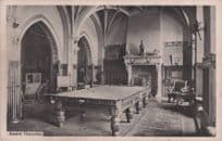 Castle De Haar Utrecht Harzuillen Holland Billiards Table Old Postcard