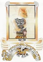 Cat French Punk Rocker Postcard