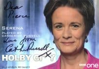 Catherine Russell as Serena Holby City Rare Alternative Hand Signed Cast Photo