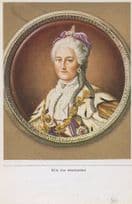 Catherine The Great Empress Of Russia Painting Cigarette Card