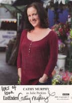 Cathy Murphy as Julie Perkins Eastenders Hand Signed Cast Card Photo