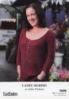 Cathy Murphy Eastenders Hand Signed Cast Photo & AMAZING REVERSE
