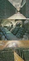 Cavas Codorniu Wine Cellar Vault 3x Postcard s