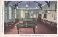 Caxton Concert Hall Billiard Room Deal Kent Old Postcard