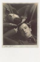 Cecil Beaton Fashion Photographer Signed Rare Portrait Gallery Postcard