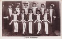 Cecilia Entertainers Halifax Yorkshire Graduate Gospel Singers Old Photo Postcard