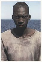 Cesar Dezfuli Passenger Libya Refugee Disaster Ship Rescue Postcard