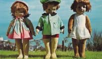 Chad Valley 1930s Dolls Arreton Manor Museum Isle Of Wight Postcard