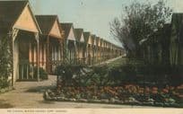 Chalets at Butlins Holiday Camp Skegness 1953 Vintage Postcard