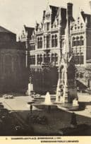 Chamberlain Place Birmingham in 1951 Rare Photo Postcard