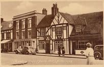 Chantry Cafe Restaurant Billericay Antique Postcard