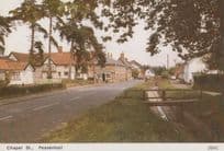 Chapel Street Peasenhall Postcard