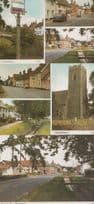 Chapel Street Peasenhall Pub Lyons Maid Ice Cream Sign Suffolk Village Postcard