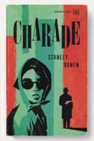 Charade Stanley Donan Film Movie As Rare Old Book Cover Postcard