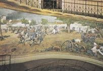 Charge Of Golto 1848 Battle Of Solferino Napoleon Painting Postcard