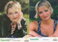 Charity Dingle Hand Signed Rare Emmerdale Cast Card & Message + More