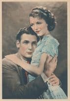 Charles Farrell & Janet Gaynor Die Reszke Old German Postcard