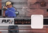 Charles Howell III Authentic Fabrics Singles 2003 Golf Upper Deck Worn Shirt Card