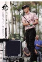 Charles Howell III Course Classics 2005 Golf SP Upper Deck Worn Shirt Card