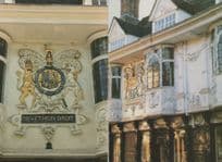 Charles II Royal Coat Of Arms Ipswich Suffolk 2x Postcard