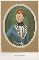 Charles Karl XII Konig Von Schweden King Of Sweden Rare Old Cigarette Card