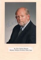 Charles Murphy Party Chair Minister Without Portfolio Hand Signed Photo