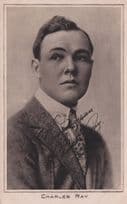 Charles Ray Historic Silent Film Actor Hand Signed Photo