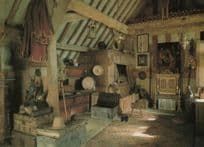 Charles Wade Poet Snowshill Bedroom Postcard